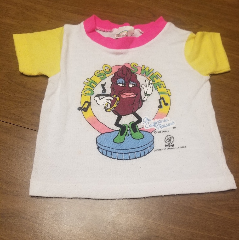 VINTAGE The California Raisens youth shirt